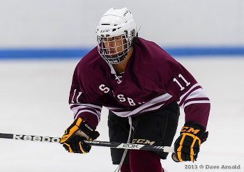 Salisbury Jr. C Vimal Sukumaran, a Montreal native and former Lac St-Louis Lion, is strong on the puck and has nice hands