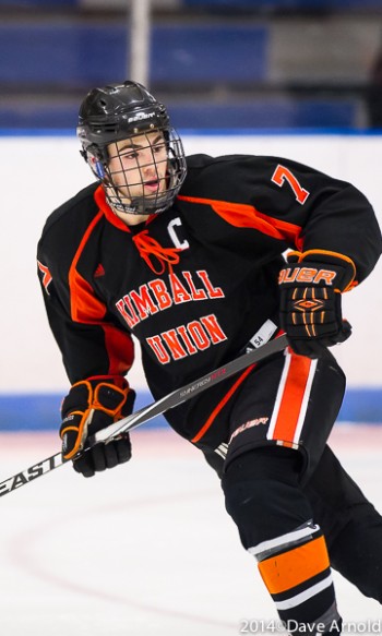 KUA Sr. F Jack McCarthy in action in the Flood-Marr Third Place Game.