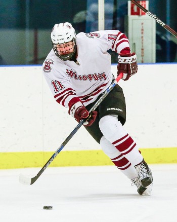 Jack DeBoer back in prep action after helping lead the US to the Gold Medal at the Winter Youth Olympic Games in Lillehammer, Norway.