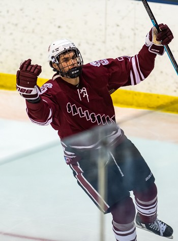 Salisbury junior F Lucas Mercuri scored two of his team's three goals -- Michael Fairfax scored the other -- in Sunday's Elite 8 Championship Game los