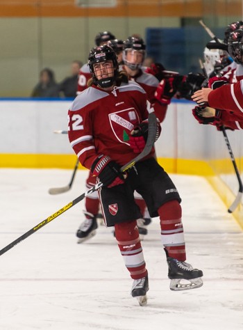 Gunnery senior Zander Lizotte had 3 goals and an assist in the Highlanders 5-3 win over Pomfret in the 2020 Small School Championship Game.  