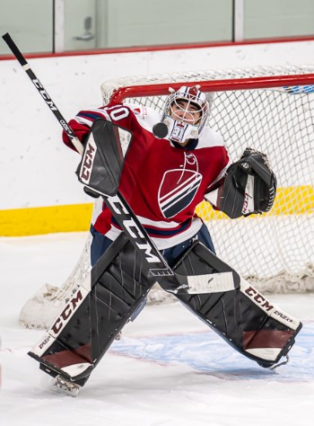 Dexter senior G Paul D'Allesio has allowed a total of 3 goals over his last 2 starts -- and both ended up as ties: 2-2 vs. Gunn and 1-1 vs. New Hampto