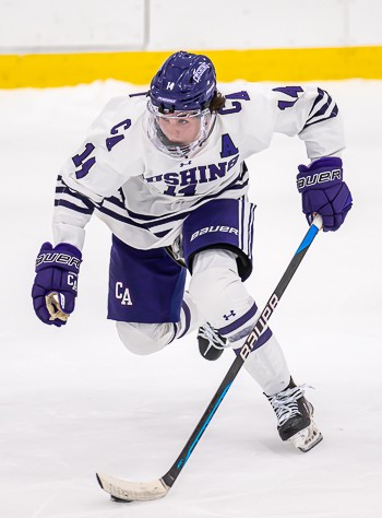 Cushing junior center Landan Resendes, a BC recruit, leads the undefeated Penguins in scoring with a 12-15-27 line in 15 games.