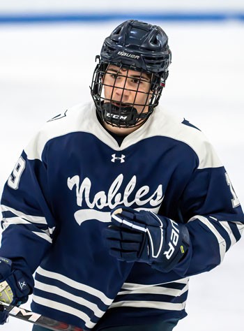 Sophomore F Dennis Davidson, Nobles' leading goal-scorer, scored the Bulldogs' lone goal in a 6-1 loss to Milton. Nobles will host Brunswick in an Eli