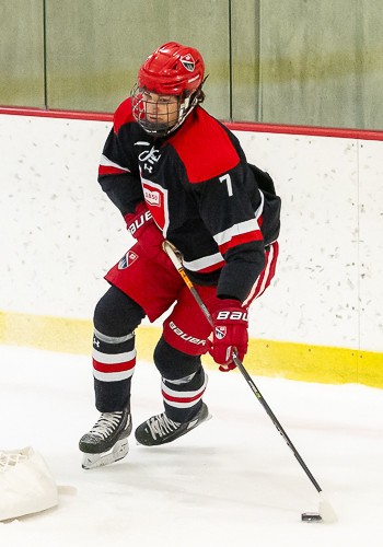 Senior Alex LoGuercio scored all four goals in Frederick Gunn's 4-3 OT win that pinned #1-ranked Avon Old Farms (17-1-1) with its first loss of the se